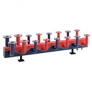 Distribuitor-colector Sinus cu coturi de 90