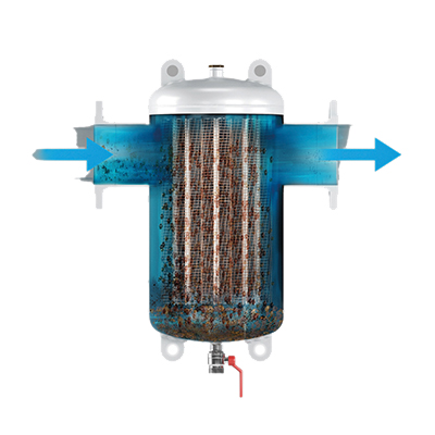 Separator de murdarie si namol Exdirt Otel - functionare
