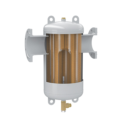 Separator de murdarie si namol Exdirt Otel - sectiune