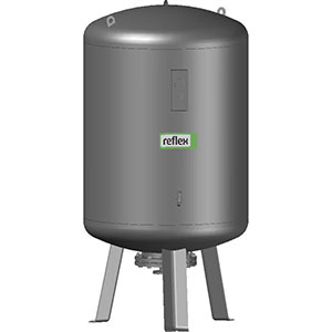 Utilizat pt mentinerea presiunii si compensarea volumului intr-o instalatie de incalzire, instalatie solara sau instalatie de apa racita, in circuit inchis