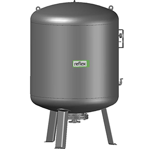 Utilizat pt mentinerea presiunii si compensarea volumului intr-o instalatie de incalzire, instalatie solara sau instalatie de apa racita, in circuit inchis