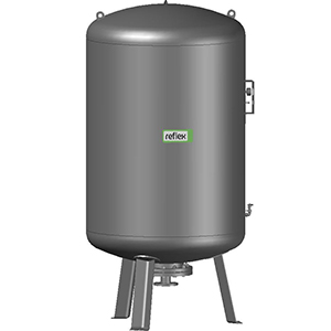 Utilizat pt mentinerea presiunii si compensarea volumului intr-o instalatie de incalzire, instalatie solara sau instalatie de apa racita, in circuit inchis