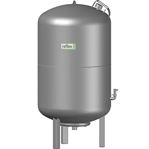 Utilizat pt mentinerea presiunii si compensarea volumului intr-o instalatie de incalzire, instalatie solara sau instalatie de apa racita, in circuit inchis